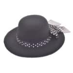 Polka Dot Ribbon Hat